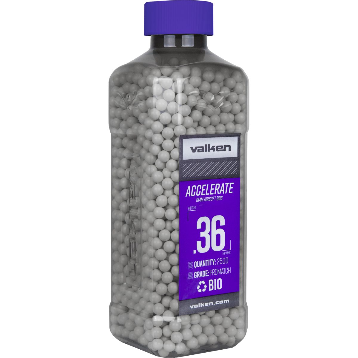 Valken Accelerate 0.36g BIO-2500ct-White