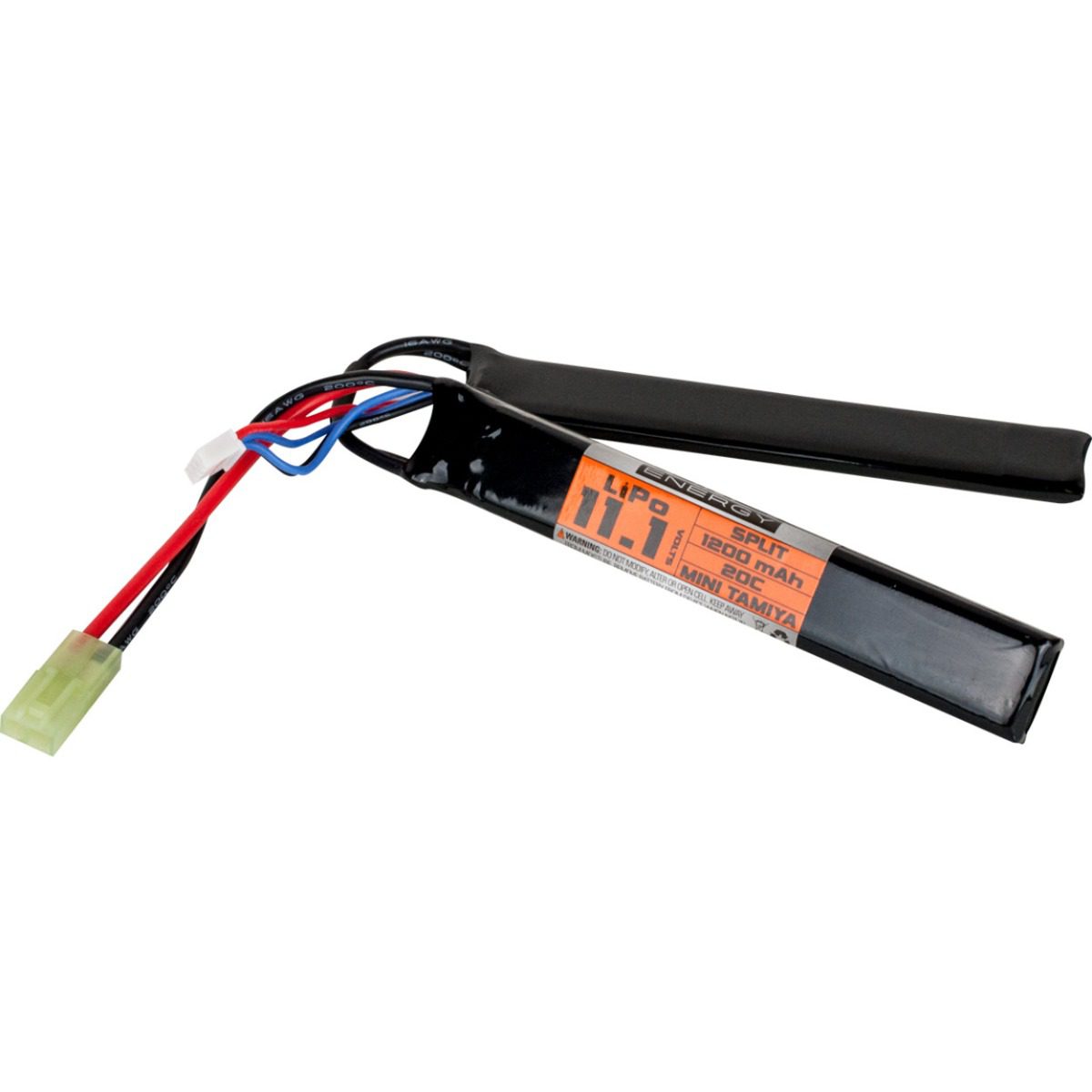 Valken Airsoft Battery Li-Ion 7.4V 2500mAh Stick Style Dean High Outpu