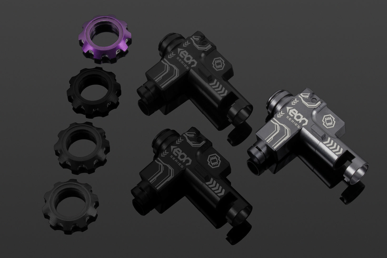 GATE EON Hop-Up Chamber – Titanium – violette stelring
